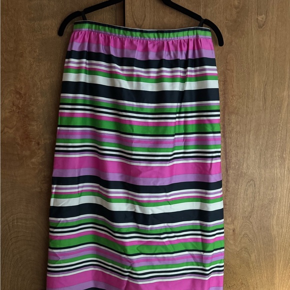 Vintage Designer Givenchy Silk Maxi Skirt - Picture 5 of 12